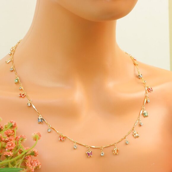 "New Beautiful Design Necklace Chain for Women/Girls, Gift, N542 - Picture 1 of 10